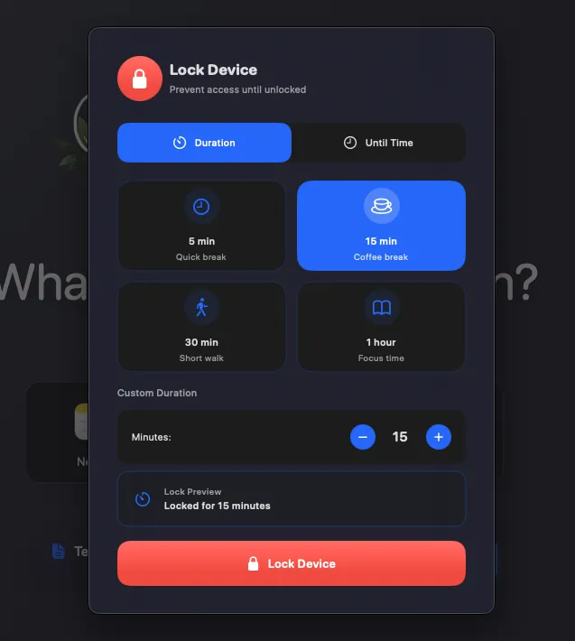 🧘‍♂️ Actually Step Away placeholder